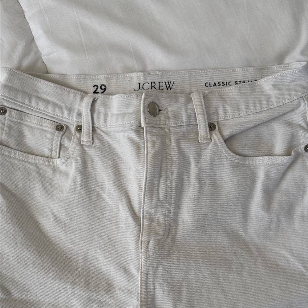 Jcrew Classic Straight Vintage Jeans